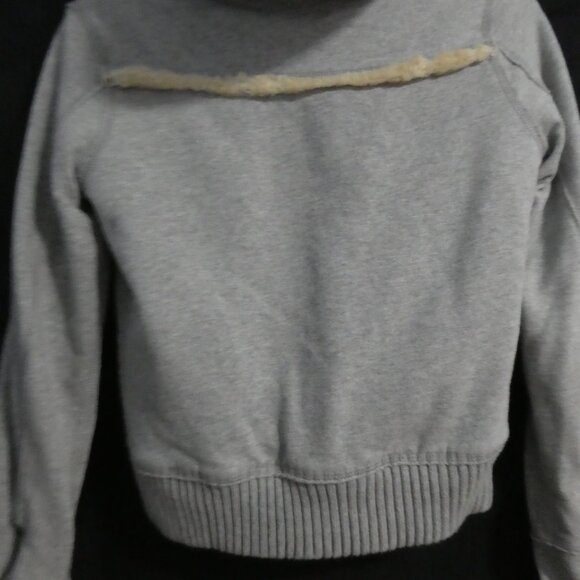 JUICY COUTURE | Pink Tag P | P2P 15 inches measured | Grey Hooded Zip-Up Jacket - Picture 8 of 16